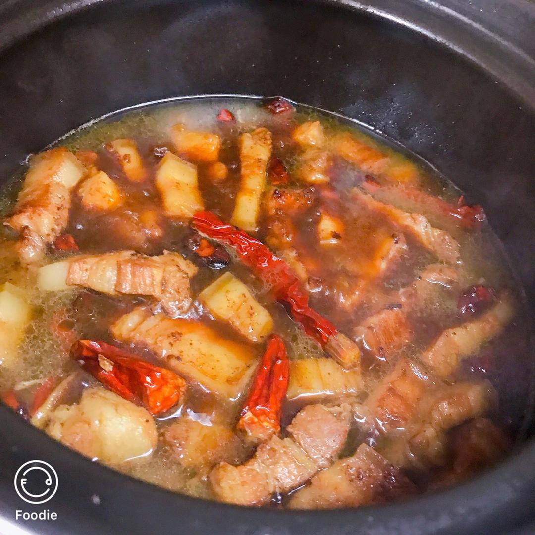 不焯水不放油的家常红烧肉