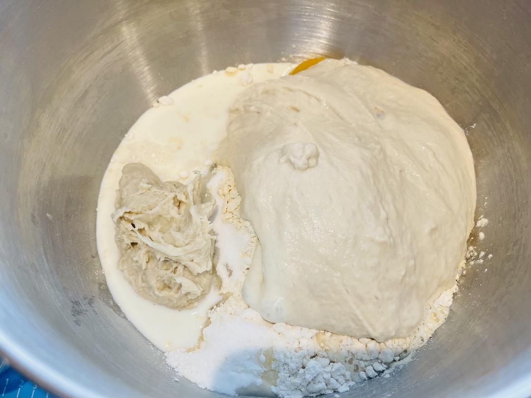 纯奶手撕吐司的做法 步骤1