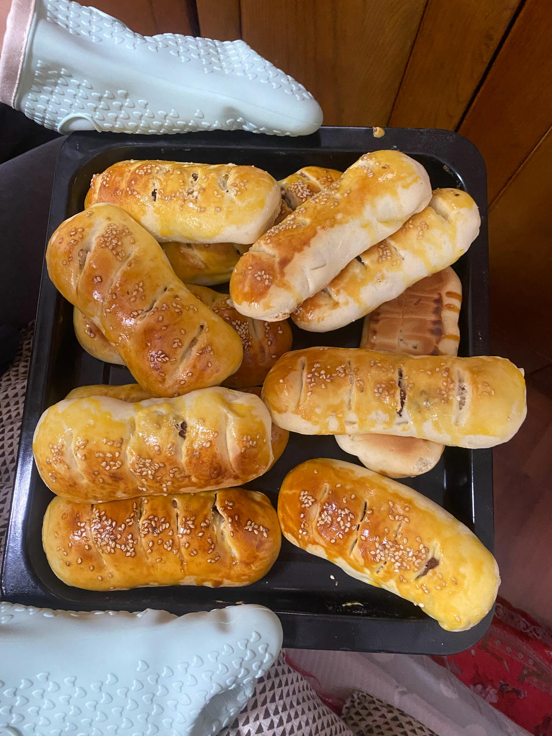 迷你列巴🥖一次发酵小面包