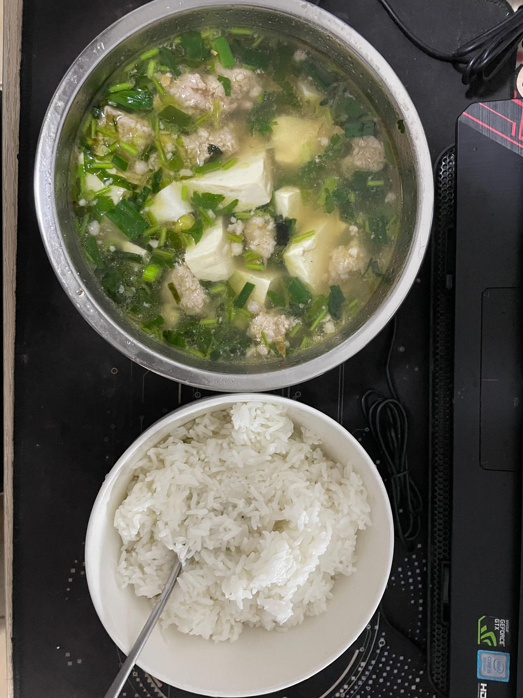 肉沫豆腐汤