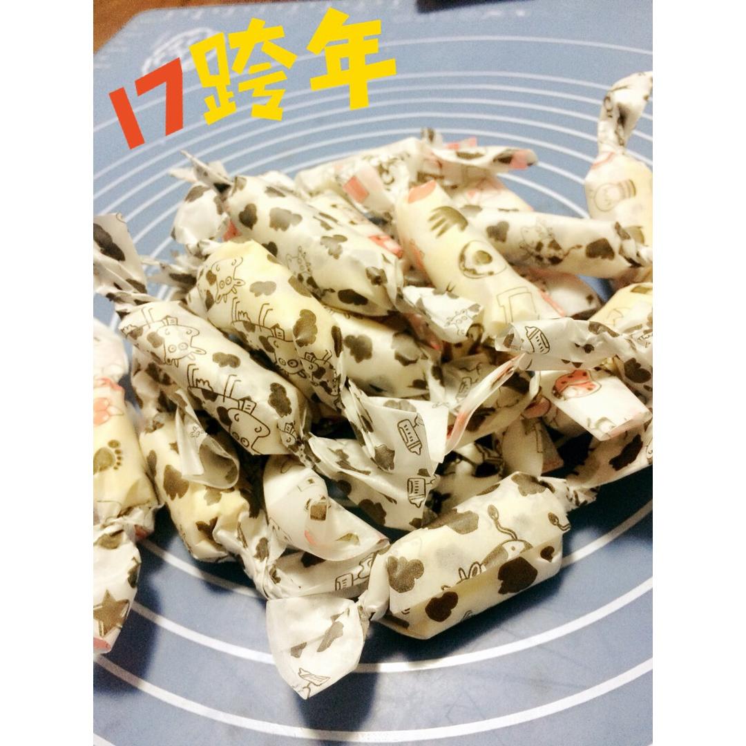 面包机轻松做牛轧糖（这样做雪花酥也赞哦）