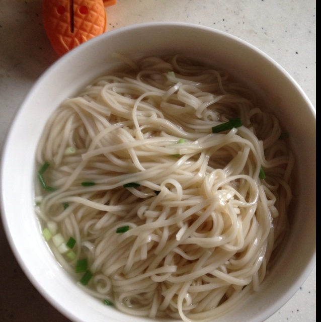 echolyun做的清汤面