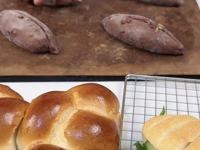 纯奶手撕吐司的做法 步骤1