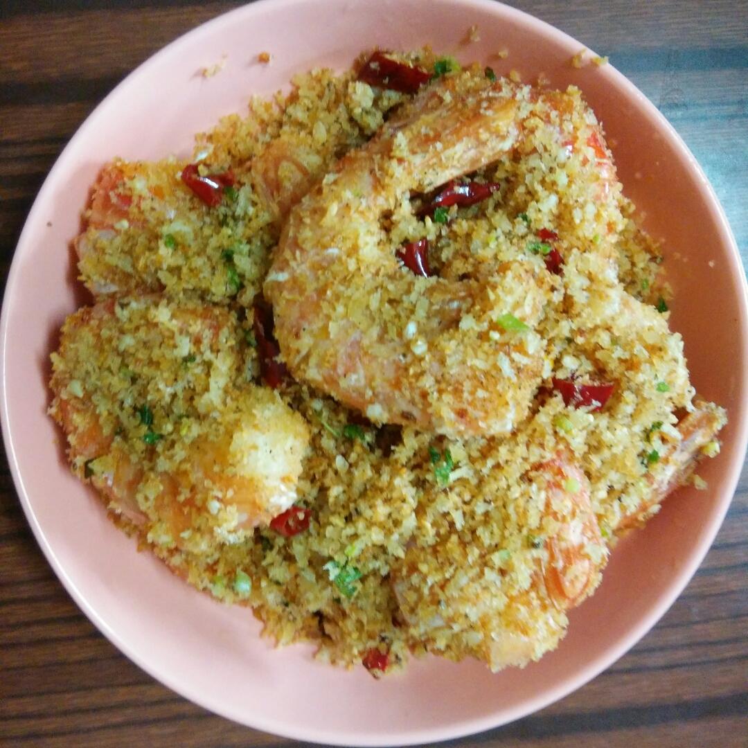 蒜蓉椒盐虾