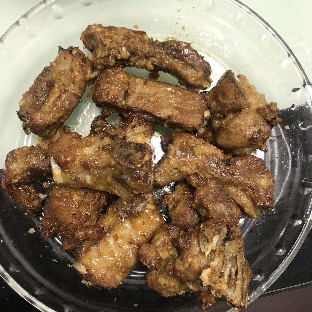 锡纸烤排骨