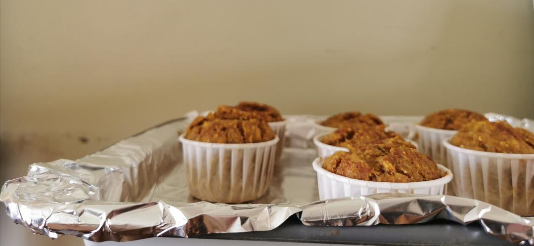 全麦南瓜早餐马芬丨健康·烘焙