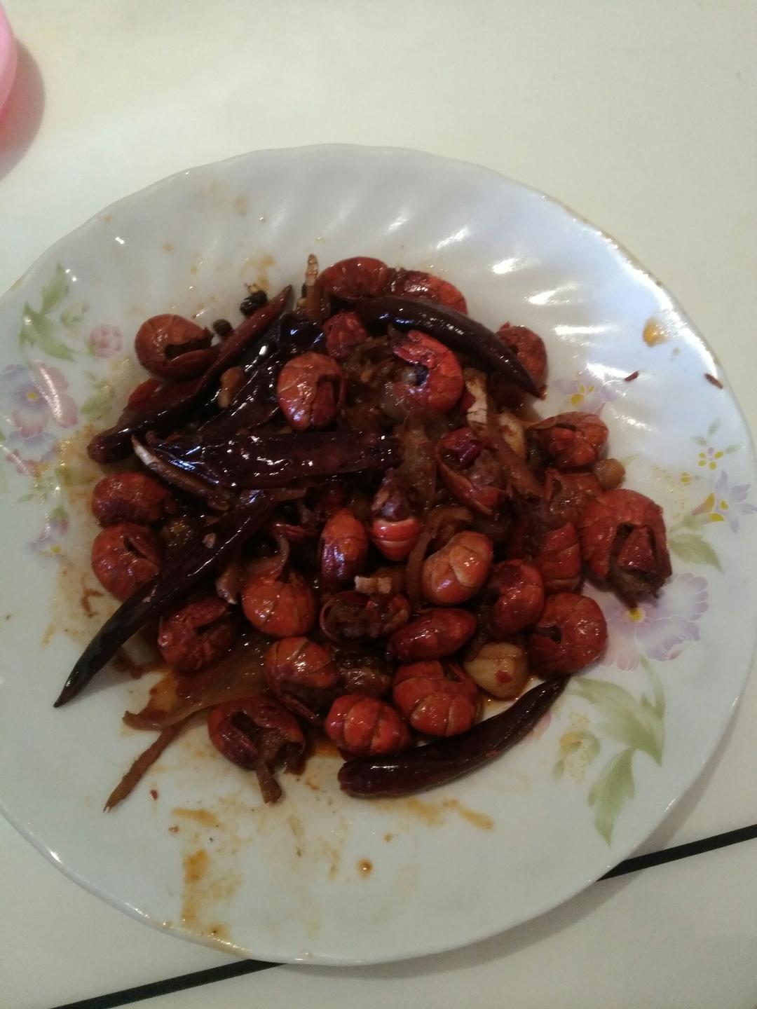 麻辣炒虾尾