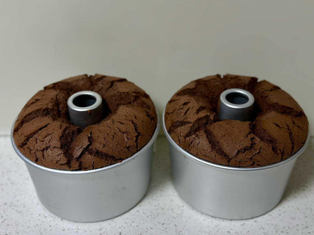 不消泡的巧克力戚风