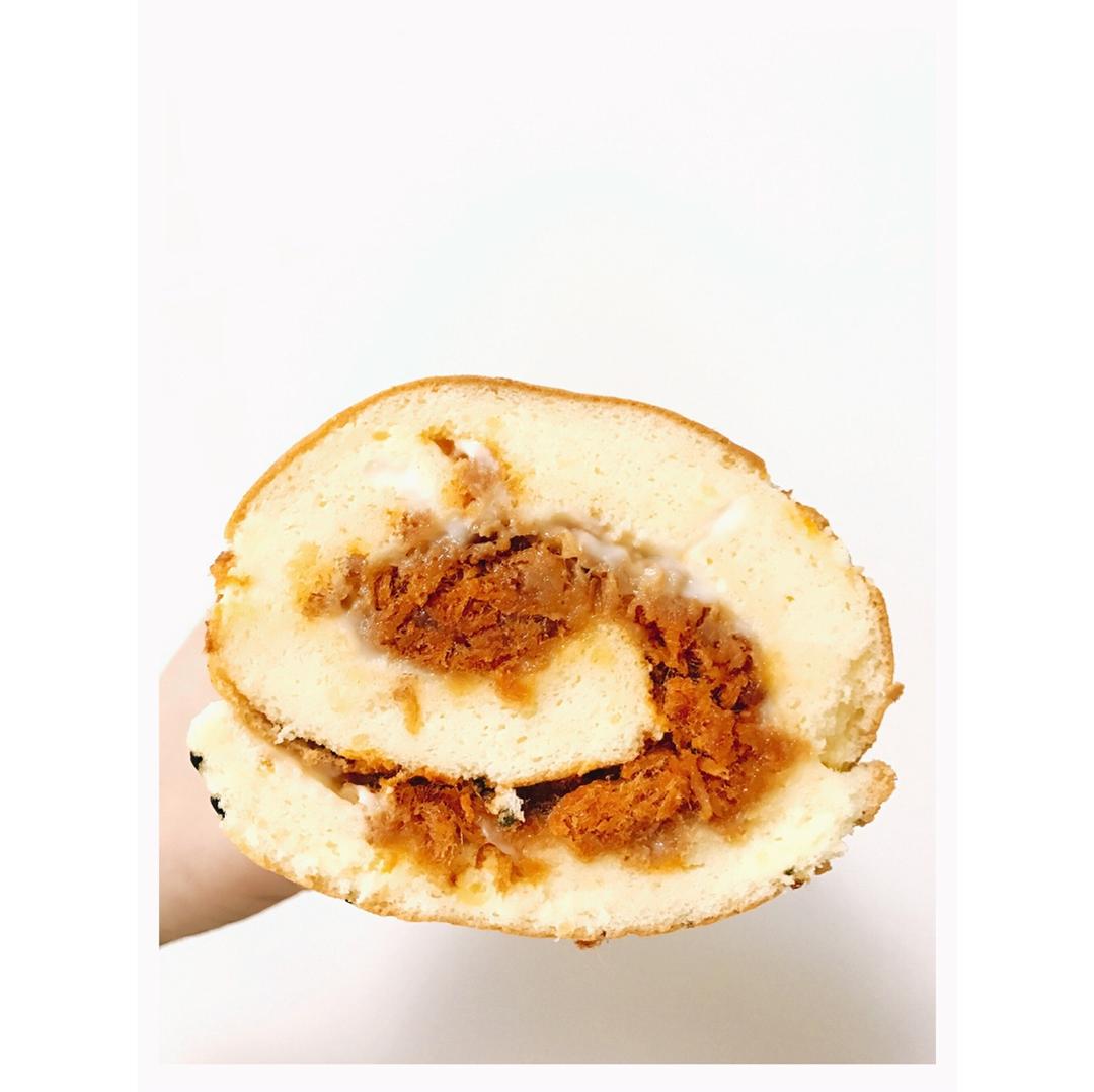香葱肉松蛋糕卷