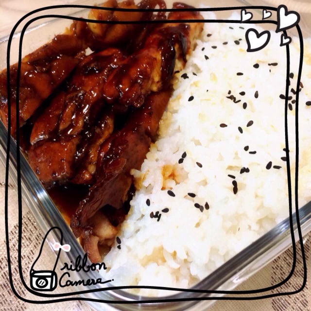 日式照烧鸡排饭