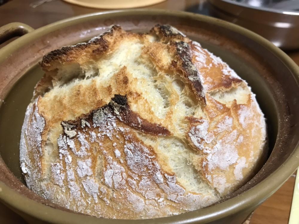 欧包/乡村面包-无油不用揉 No Knead Bread