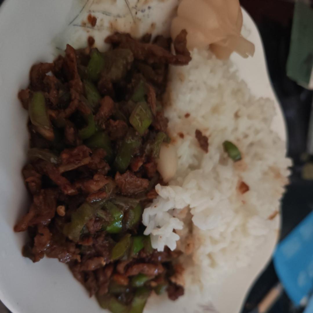 ㊙️超级下饭的青椒炒肉丝❗️吃三碗饭都不够