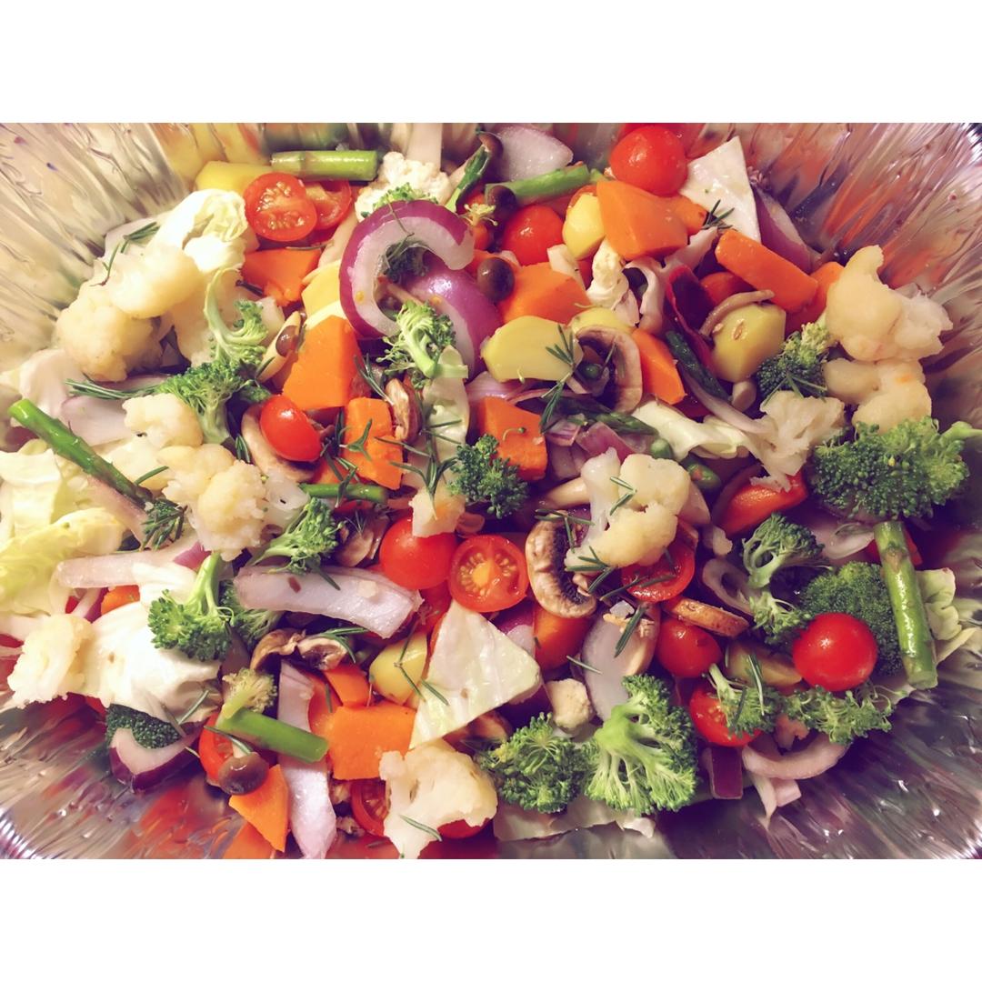 「烤箱菜」黄油烤蔬菜