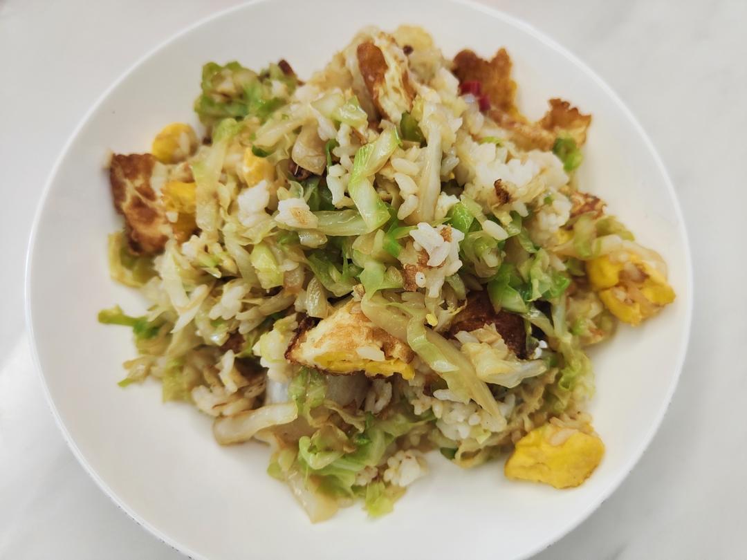 包菜蛋炒饭