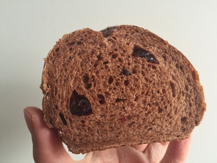 黑麦蔓越莓软欧包