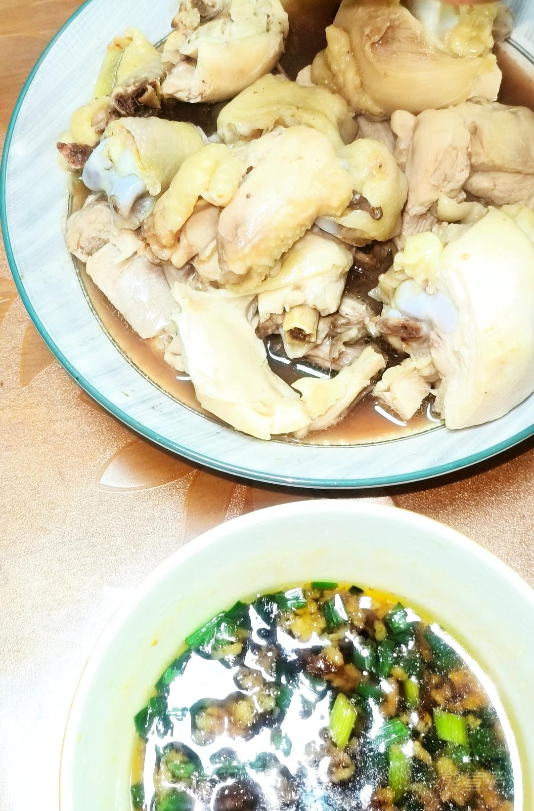 原汁原味的蒸鸡