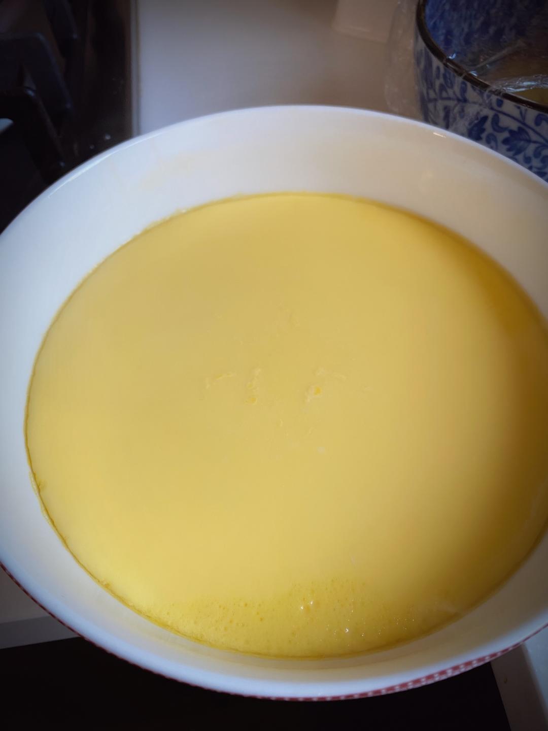 手残星人也能成功的蒸蛋羹