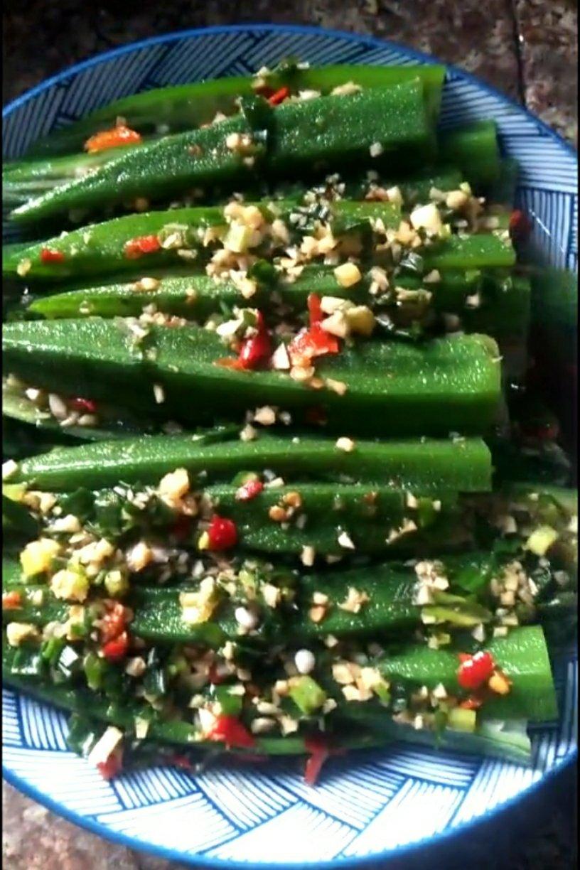 蒜蓉秋葵