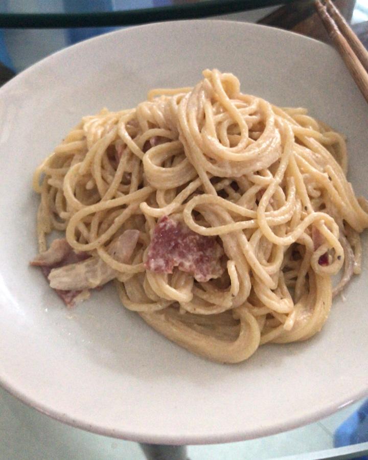 奶油蘑菇意大利面