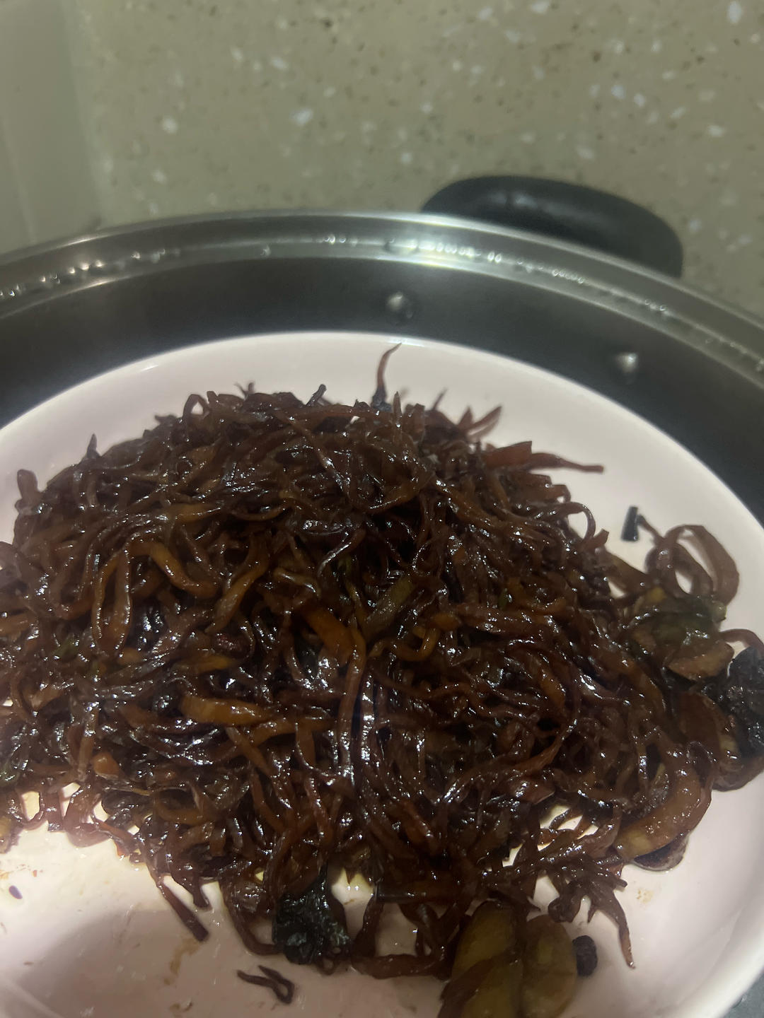 芥菜疙瘩咸菜丝