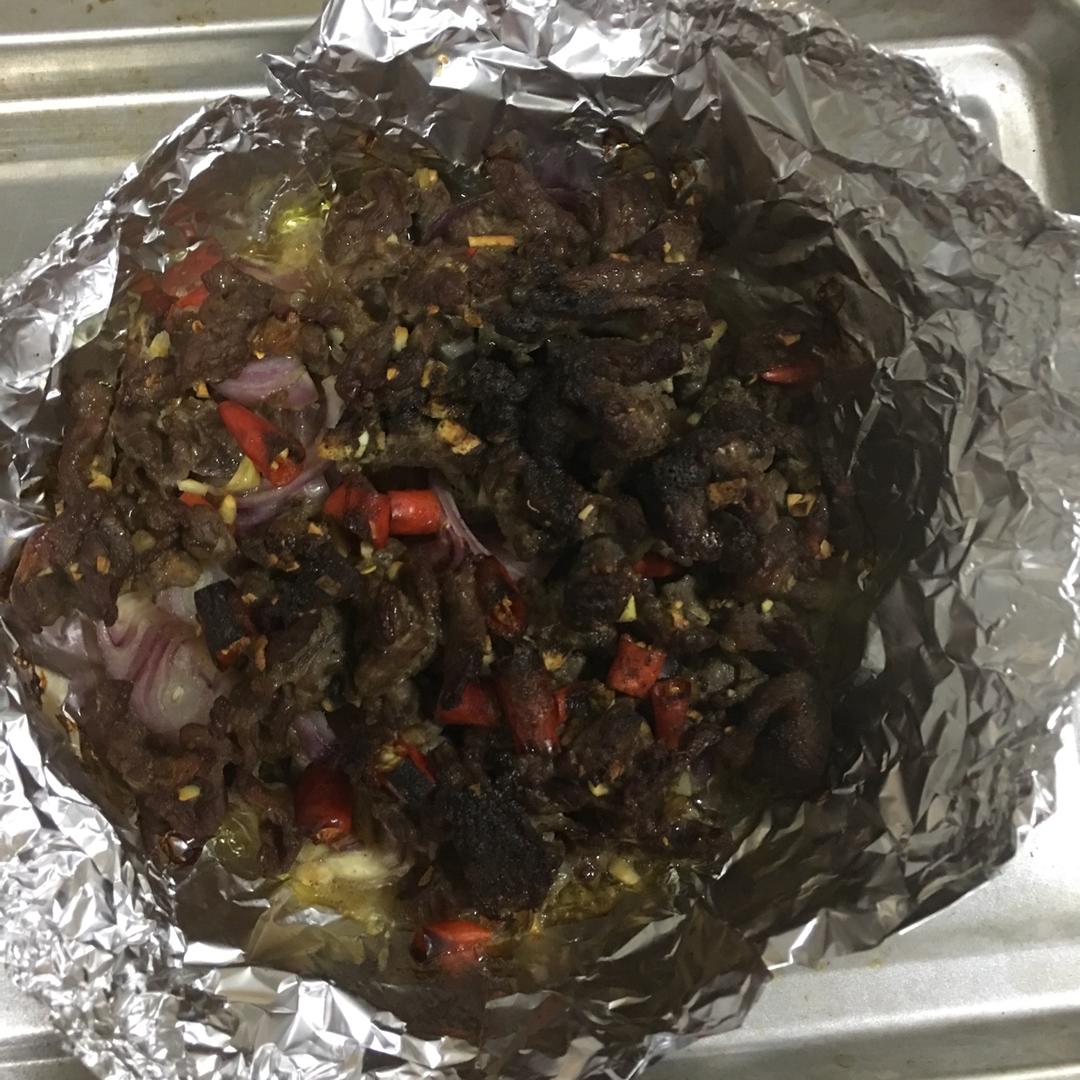 烤箱 烤箱做嫩牛肉--锡纸牛肉 青青-329做的烤箱做嫩牛肉--锡纸牛肉