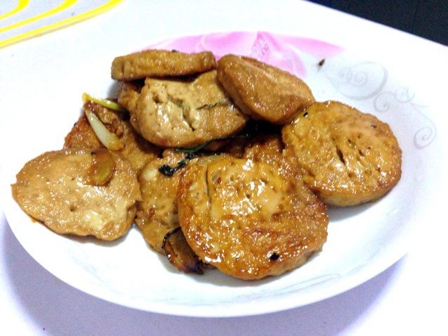 五香卤素鸡