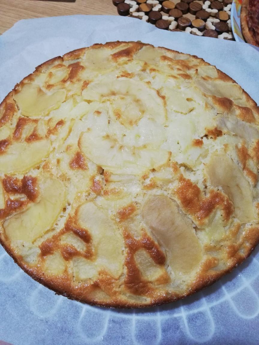 意式苹果蛋糕,简单快速的做法