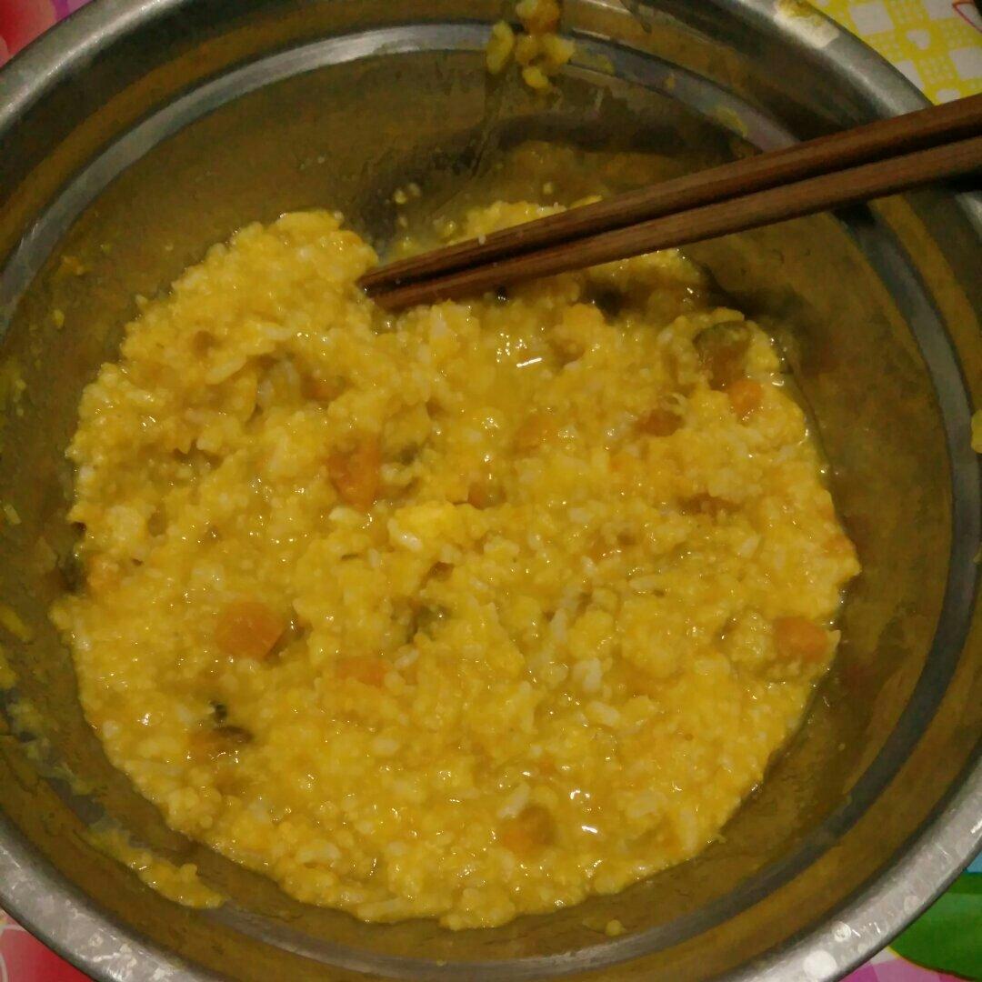 南瓜小米粥