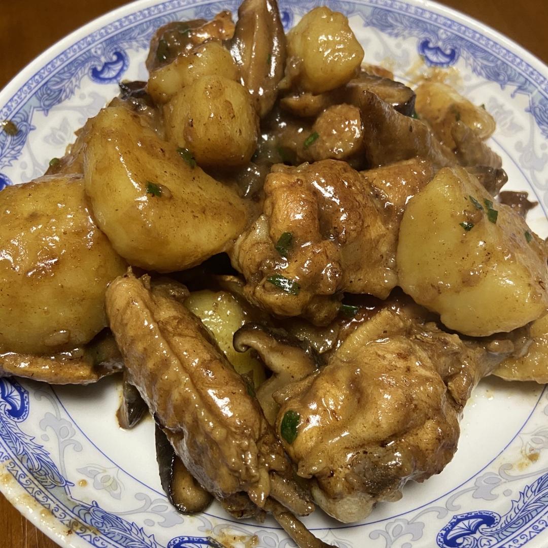 土豆烧鸡翅