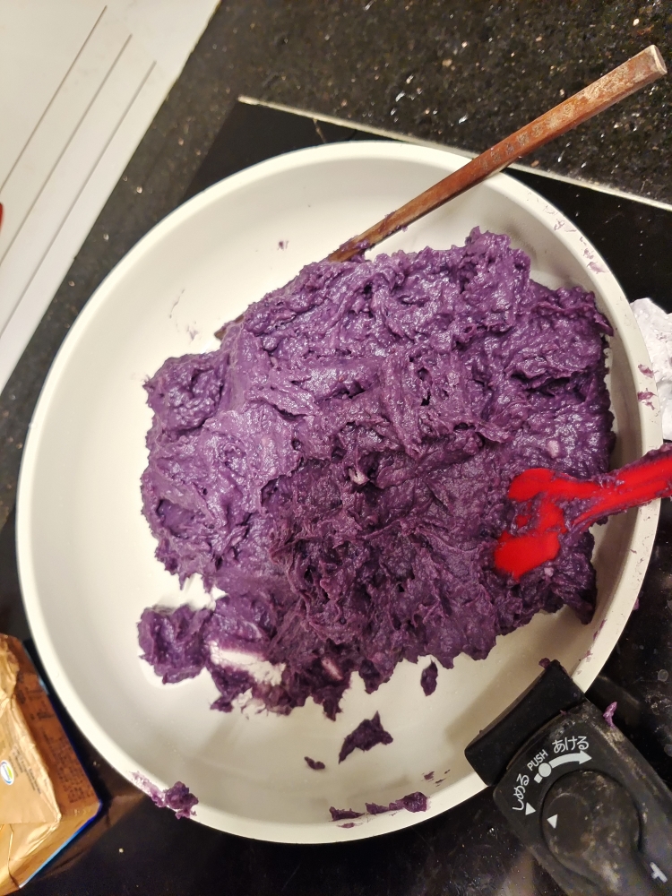 紫晶酥（香芋麻薯酥）的做法 步骤4