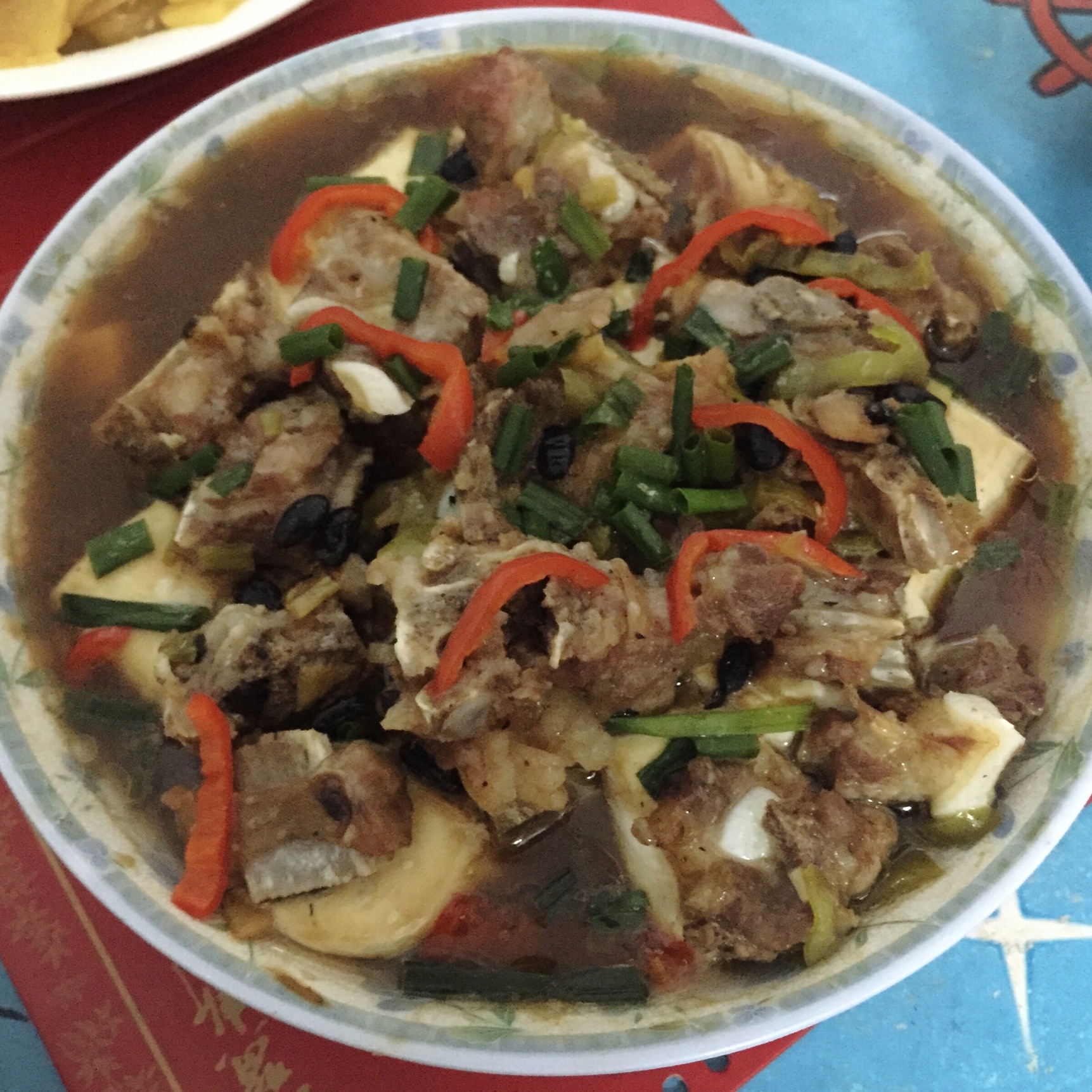 豆腐豆鼔蒸排骨