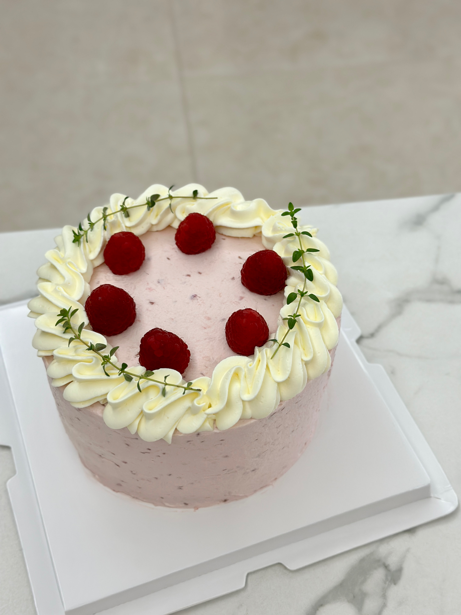 日式巧克力树莓蛋糕