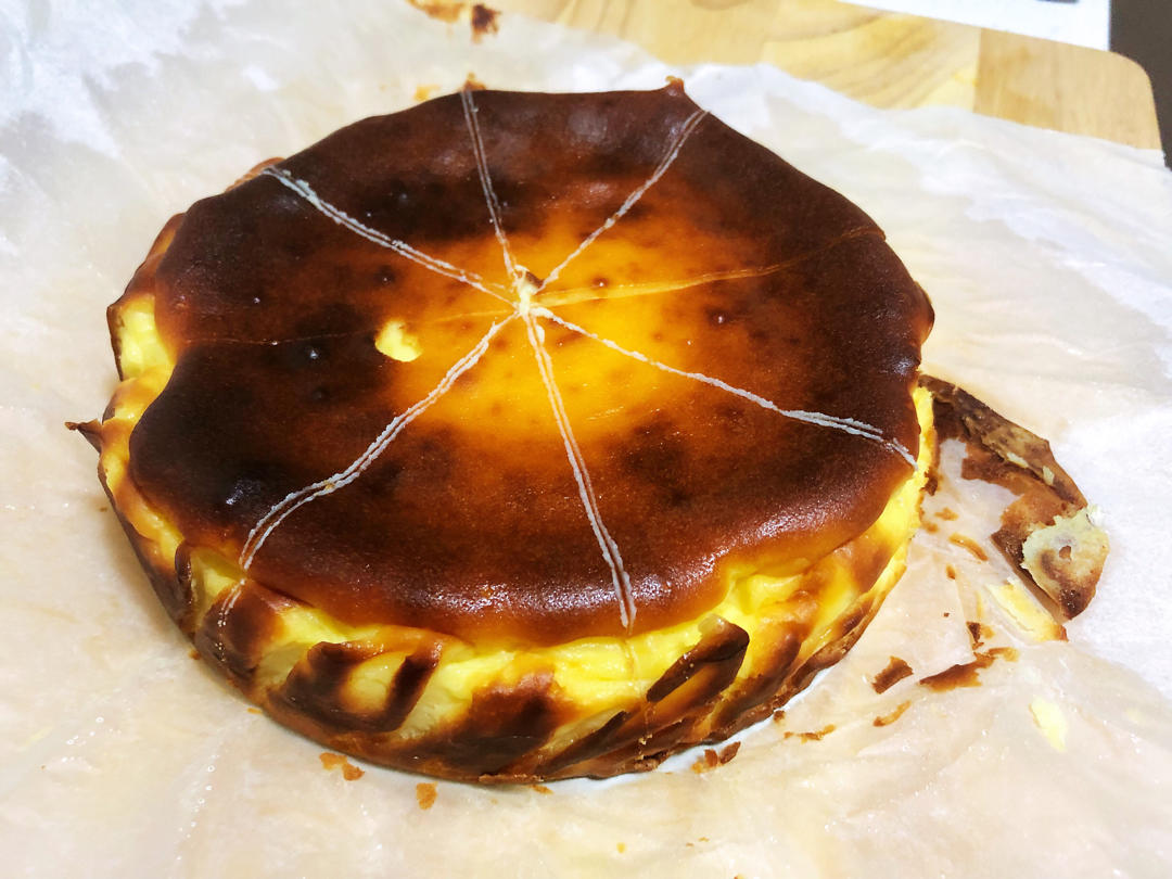 巴斯克芝士蛋糕『最简单的蛋糕』零失败🔥芝士控