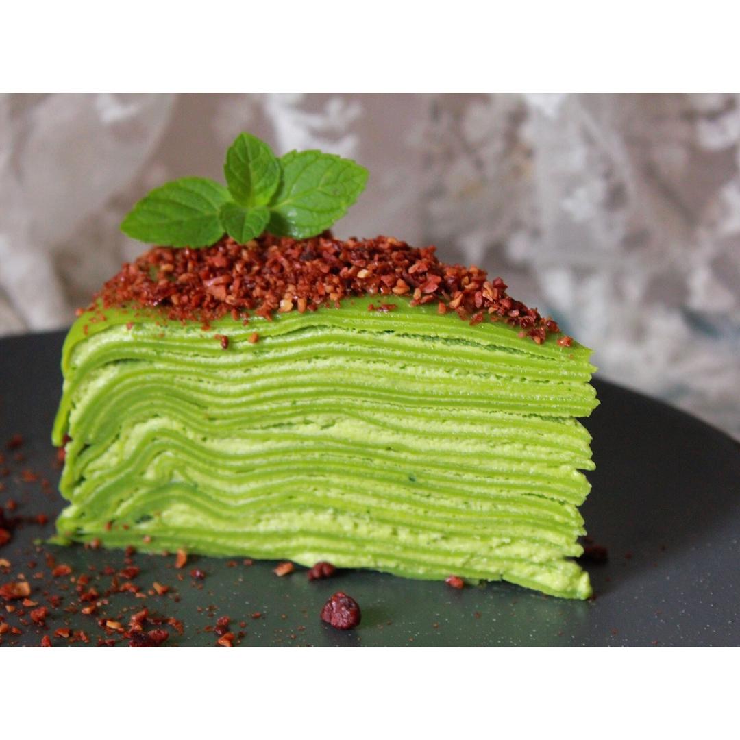 抹茶千层蛋糕（转自Amanda的曼食慢语）