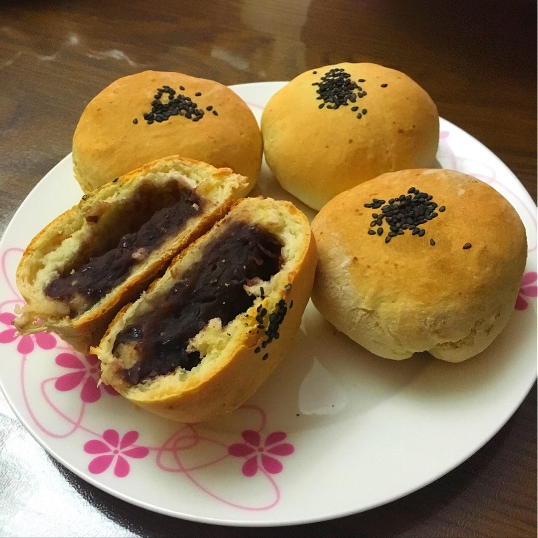 日式红豆包