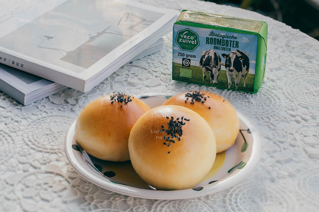 纯奶手撕吐司的做法 步骤1