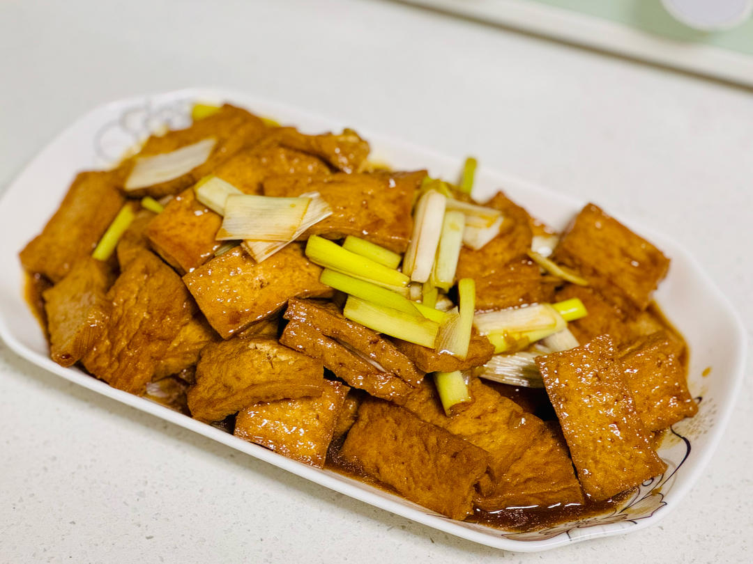 大葱烧豆腐