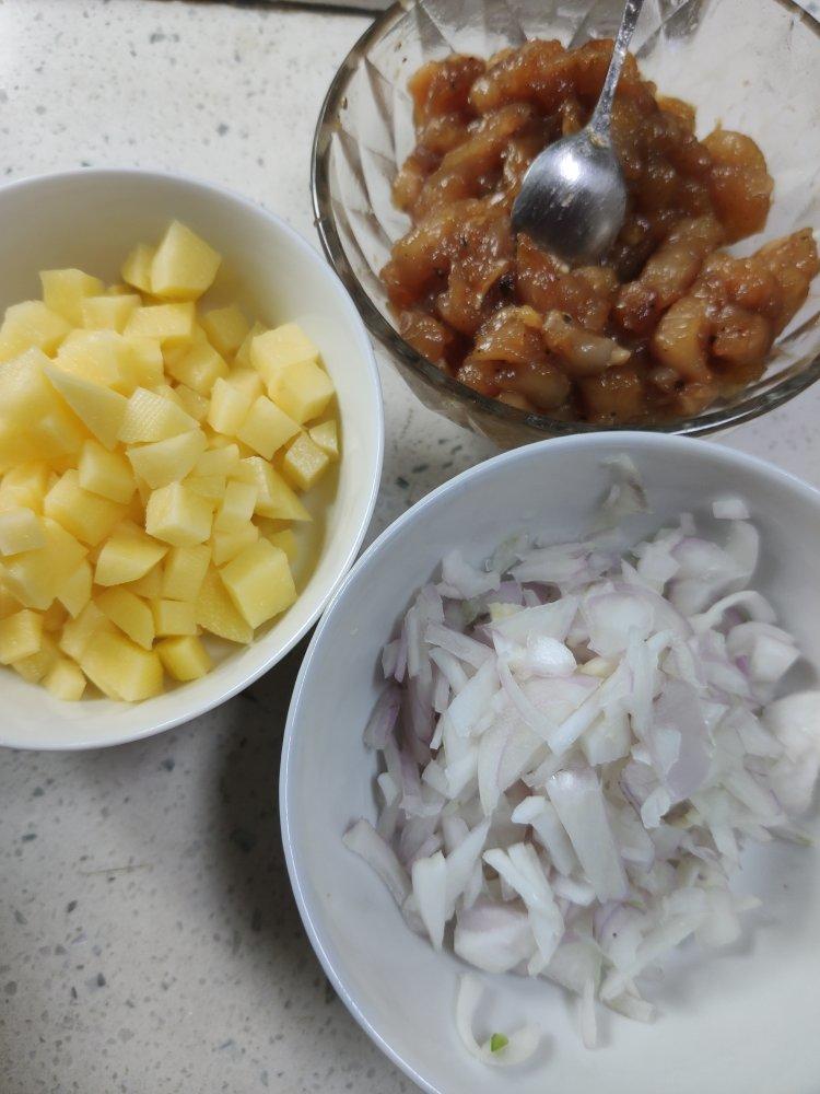 咖喱鸡肉土豆小面包❗咸口面包爱好者必做