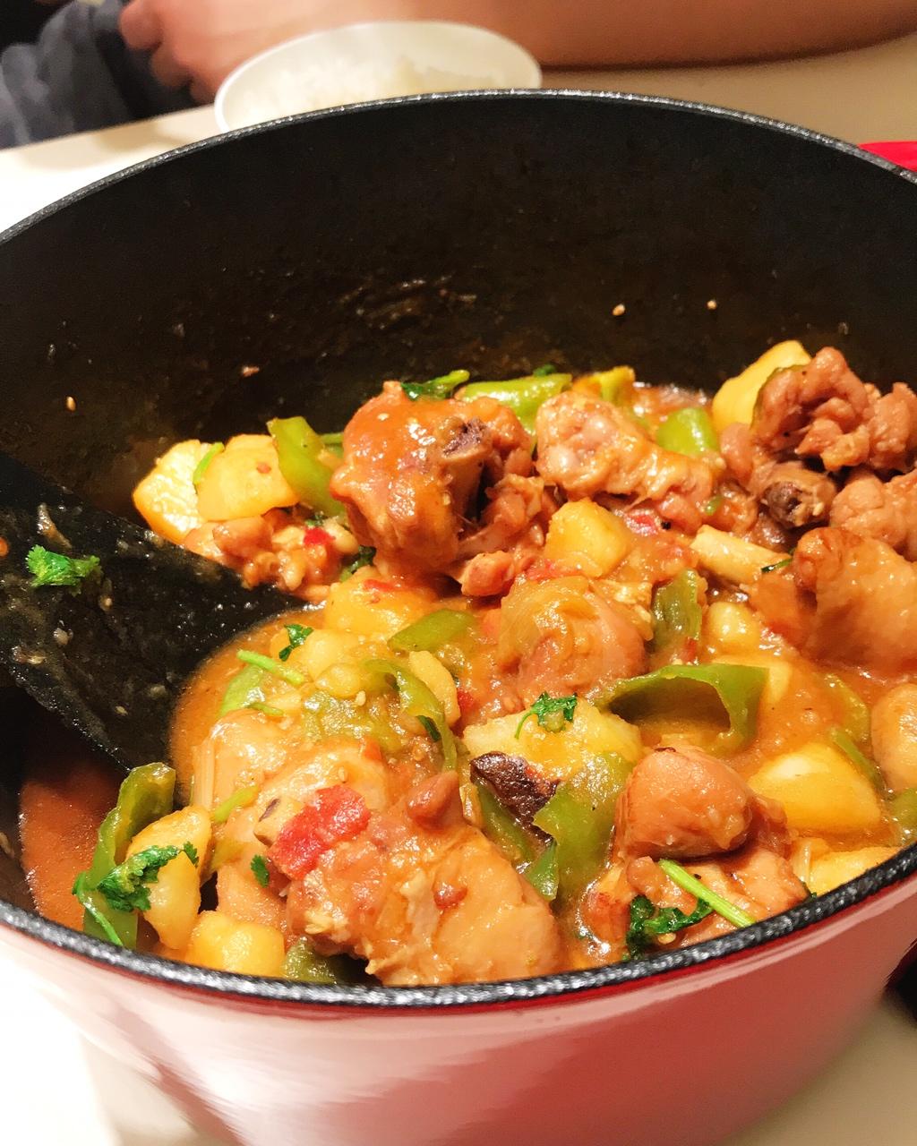土豆烧鸡（非常下饭哦~）