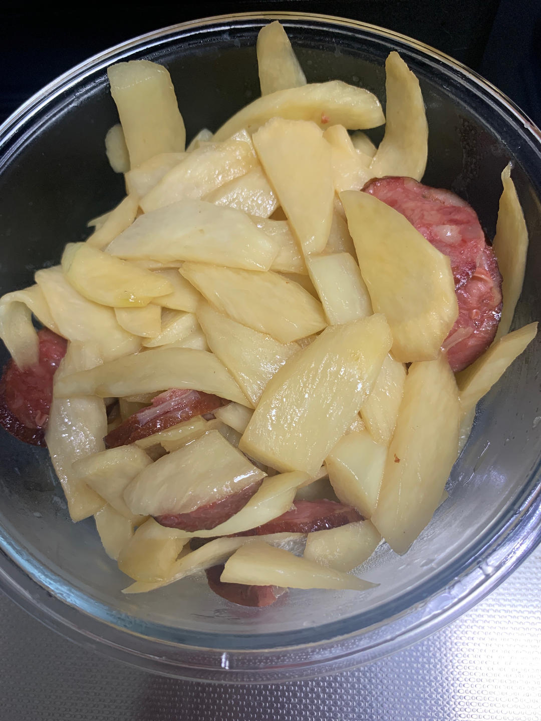 茭白炒腊肉
