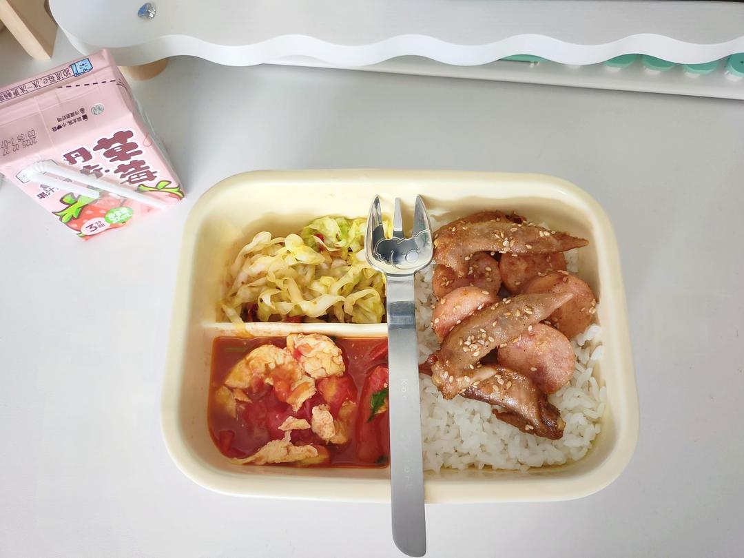 早餐店小菜，凉拌包菜，四川口味，味道超级棒