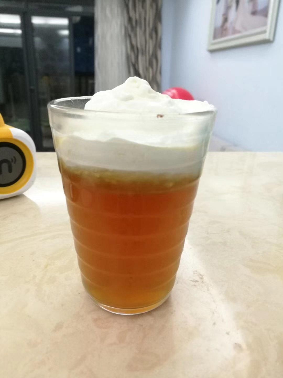 芝士（奶盖）白桃乌龙茶