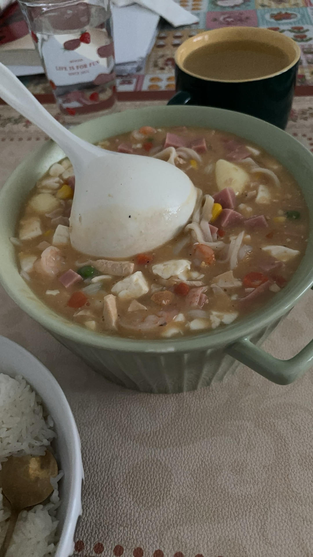 蟹黄豆腐（咸蛋黄版）