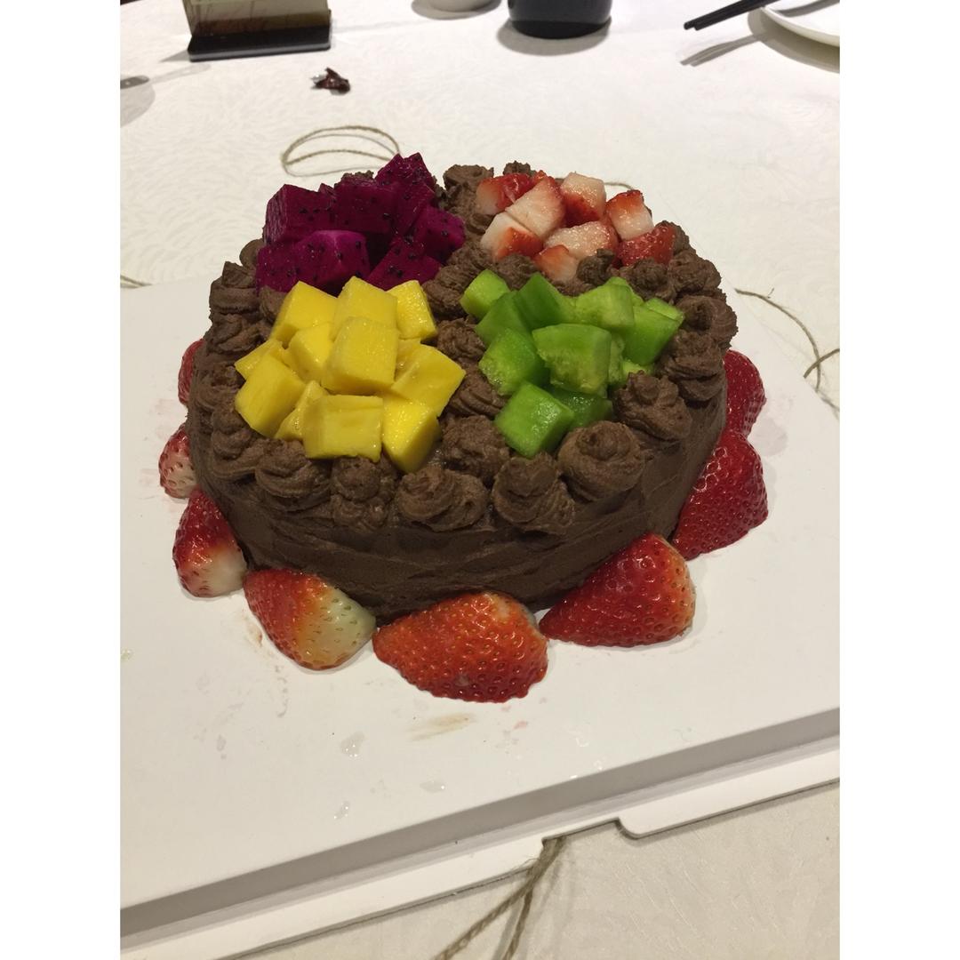 巧克力奶油蛋糕