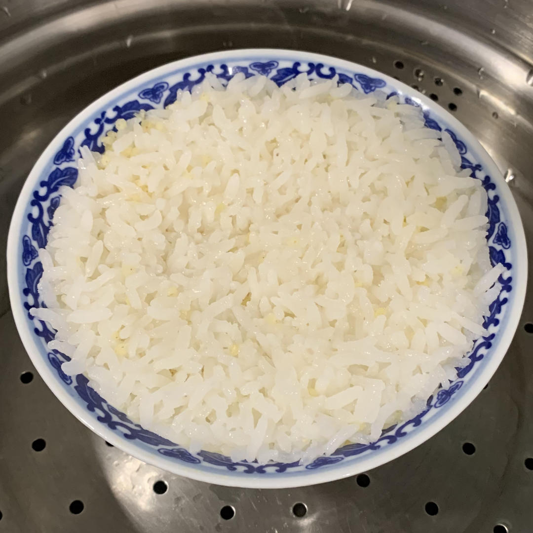 小daisy做的一个人的蒸米饭