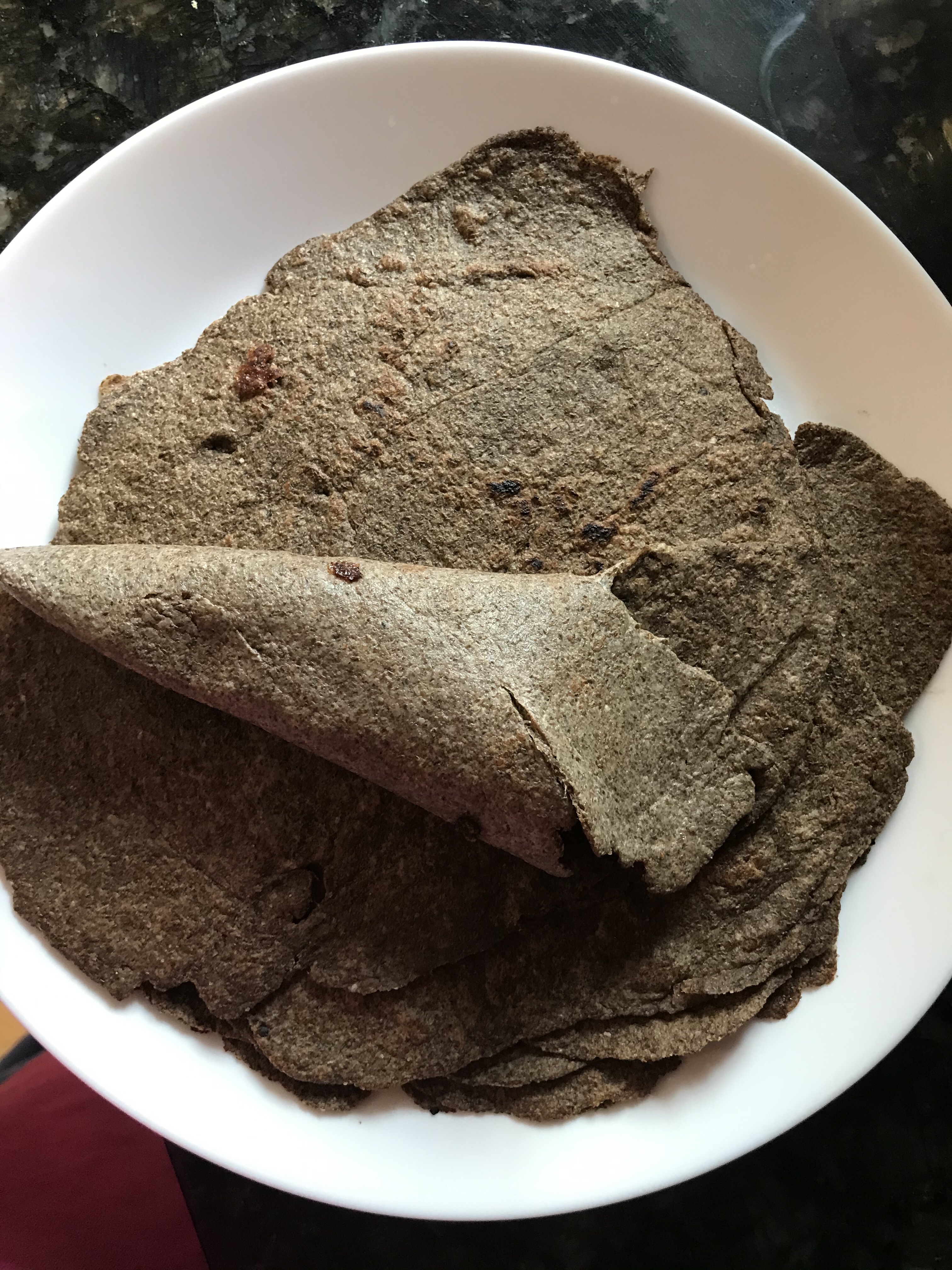 生酮奇亚籽卷饼Keto Chia seeds tortilla/Wrap的做法