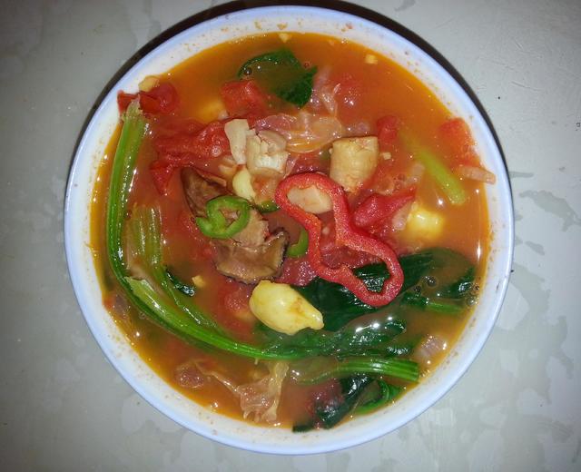 番茄东蚝汤的做法