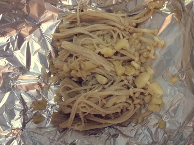 烤箱版 烤金针菇