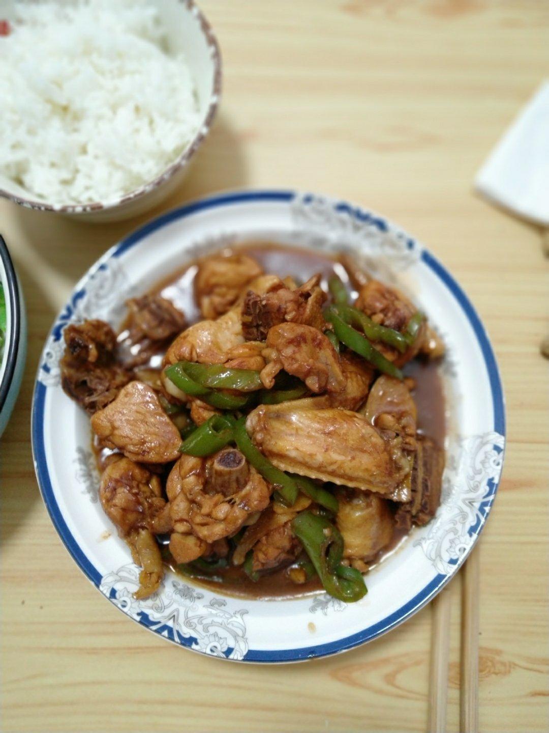 生炒土鸡肉