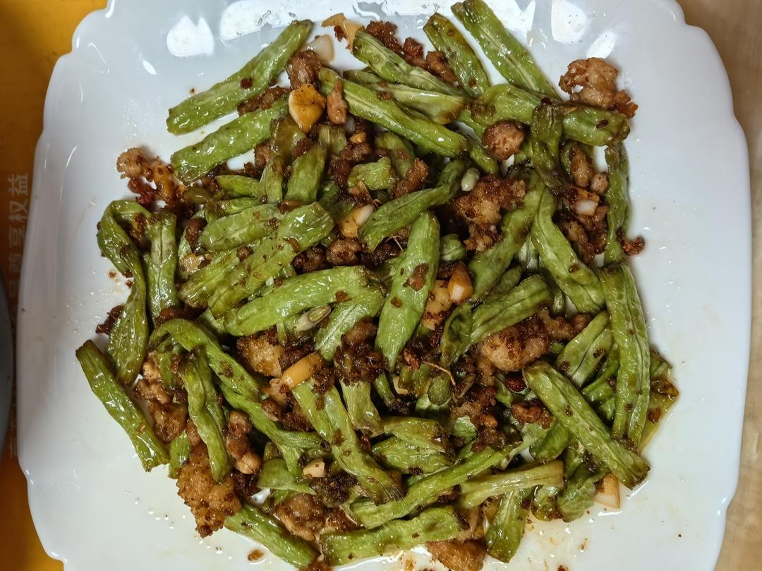 家庭版干煸豆角
